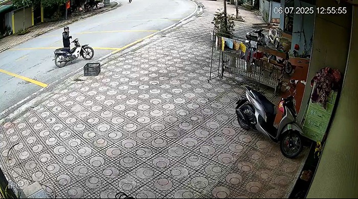 Đối tượng Lê Văn Thiệu dò tìm mục tiêu để trộm cắp tài sản trước khi đến địa bàn Sơn La.