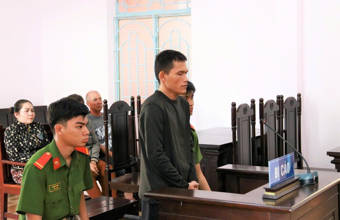 Bị cáo Phát tại phiên xét xử