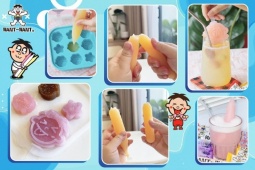 Công thức nước uống bừng mát với kem ống Want Want Frozen