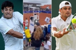 2 sao tennis chửi nhau kịch liệt, hẹn "giải quyết ân oán" ngoài sân gây sốc