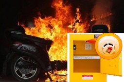 Giải pháp chống cháy khi sạc xe máy điện tại nhà, chung cư