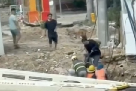 Cần cẩu sập, đè chết một công nhân tại Đồng Nai