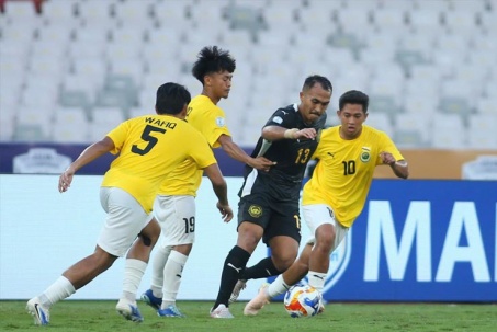 Video bóng đá U23 Brunei - U23 Malaysia: Rực rỡ 8 bàn, Hakimi & Tierney lập công (U23 Đông Nam Á)