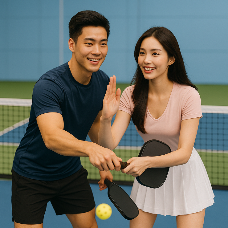 Đánh đôi nam nữ trong thể thao dễ tạo ra tình cảm