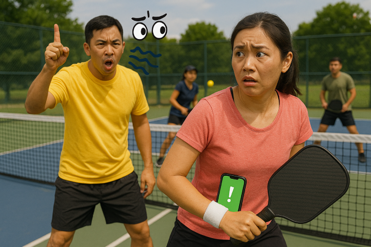 "Đánh dở đừng hét to..." câu chuyện đang nóng của pickleball Việt Nam. Ảnh minh họa