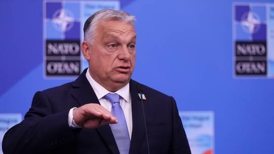 Thủ tướng Hungary Viktor Orban. Ảnh: Nur Photo