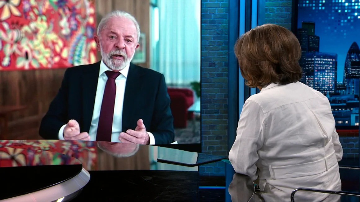 Ông Lula tham gia buổi phỏng vấn trực tuyến của CNN. Ảnh: CNN