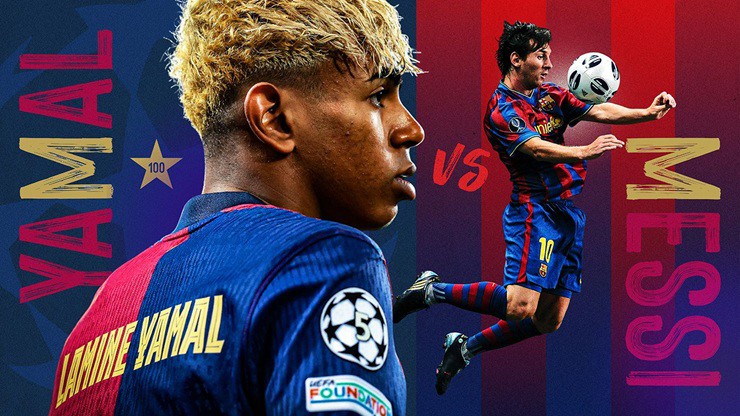 Yamal được kỳ vọng sẽ tiếp nối di sản của Messi