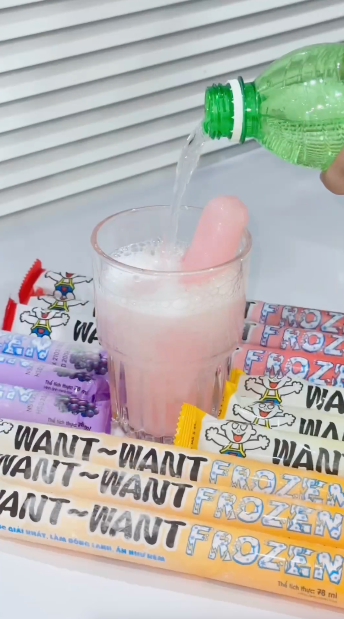 Công thức nước uống bừng mát với kem ống Want Want Frozen - 2