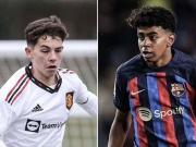 Bóng đá - MU gọi lên đội 1 "Messi mới" Shea Lacey, người từng vượt Yamal tại giải trẻ