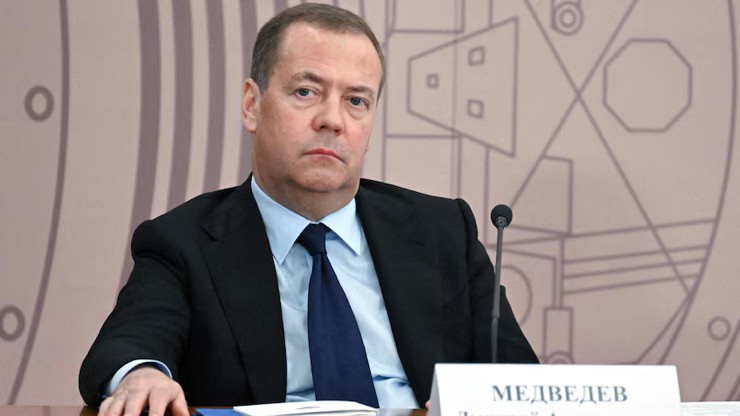 Phó Chủ tịch Hội đồng An ninh Nga Dmitry Medvedev. Ảnh: Sputnik.