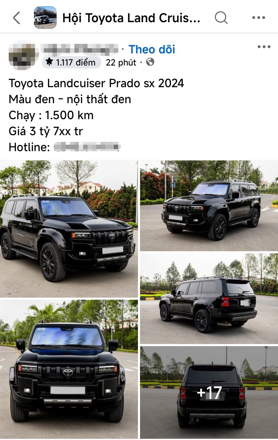 Xe siêu lướt Toyota Prado thế hệ mới chào bán giá khó tin - 2