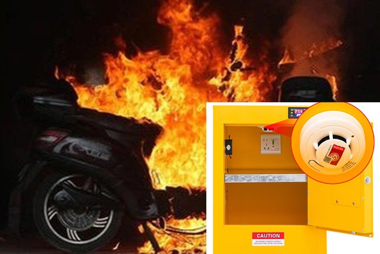Giải pháp chống cháy khi sạc xe máy điện tại nhà, chung cư