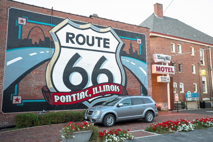 Đại sảnh Danh vọng và Bảo tàng Hiệp hội Route 66 ở Pontiac, Illinois