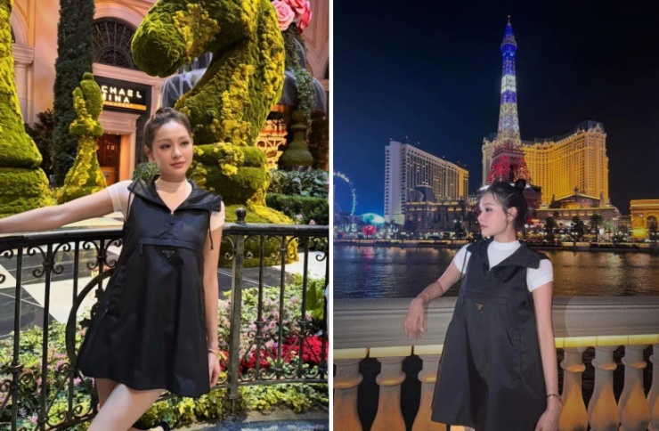 Hình ảnh được Hiền Hồ chia sẻ, khiến nữ ca sĩ vướng nghi vấn mạng thai. (Ảnh: FBNV)