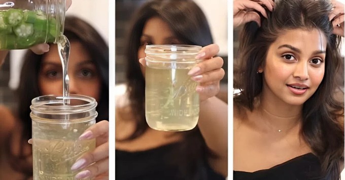 Zareefa tiết lộ cách làm nước đậu bắp và khoe ngoại hình tươi tắn nhờ uống loại nước này. Ảnh: Instagram Zareefa