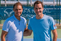 Federer tới thăm Nadal: Từ  " kỳ phùng địch thủ "  hóa thành  " tri kỷ "  sau 21 năm