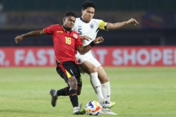 Video bóng đá U23 Timor Leste - U23 Thái Lan: Vùi dập 4 bàn, thị uy sức mạnh (U23 Đông Nam Á)