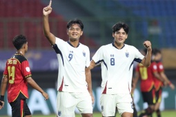 Trực tiếp bóng đá U23 Timor Leste - U23 Thái Lan: Nỗ lực vô vọng (U23 Đông Nam Á) (Hết giờ)