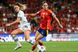 Video bóng đá ĐT nữ Tây Ban Nha - Thụy Sĩ: 2 penalty hỏng ăn, vỡ òa sao Real - Barca (EURO nữ)