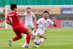 Trực tiếp bóng đá U23 Việt Nam - U23 Lào: Khuất Văn Khang lập công, thế trận sôi nổi (U23 Đông Nam Á)