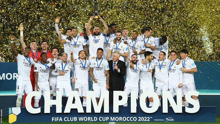 Real Madrid từng 5 lần đăng quang FIFA Club World Cup trong quá khứ