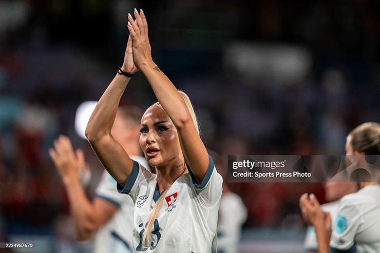 Alisha Lehmann không có nhiều cơ hội thể hiện mình tại EURO nữ 2025