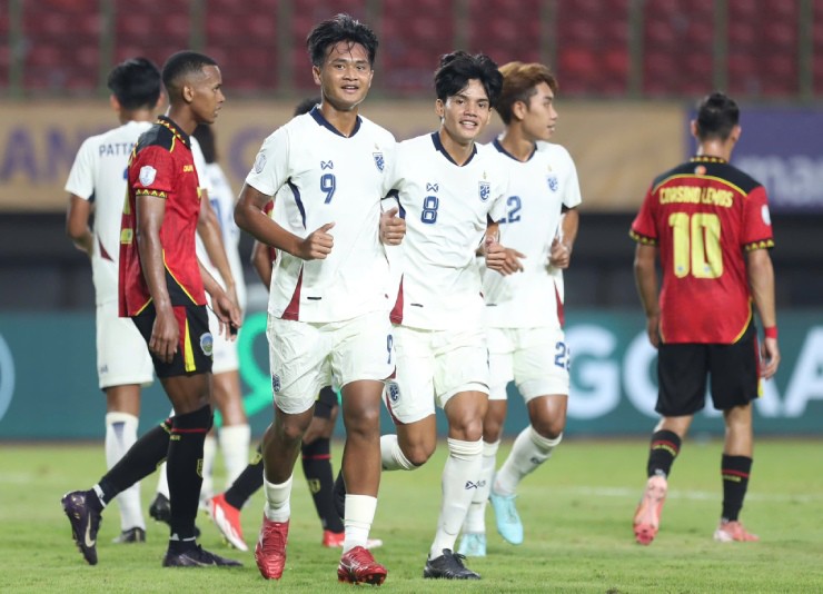 U23 Thái Lan thắng đậm U23 Timor Leste