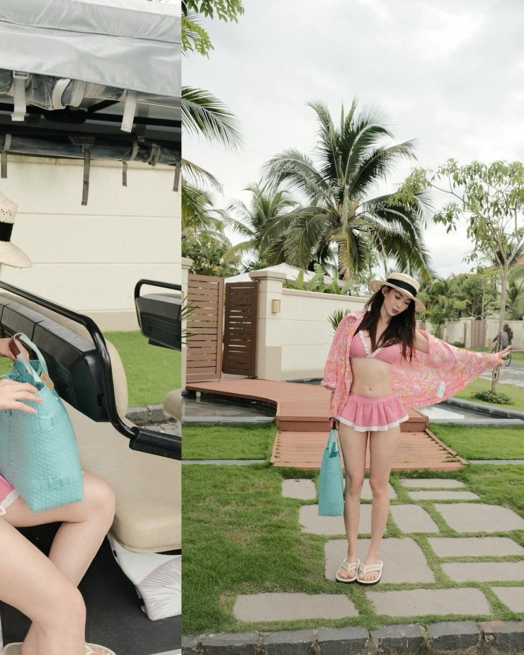 Chuyến đi Đà Nẵng của Sun HT không chỉ là dịp để cô thư giãn mà còn là cơ hội để người hâm mộ chiêm ngưỡng vóc dáng "mỹ mãn" và phong cách sống năng động của cựu hot girl này.