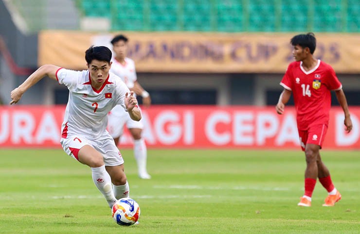 Trực tiếp bóng đá U23 Việt Nam - U23 Lào: Chiến thắng ấn tượng (Hết giờ) - 2