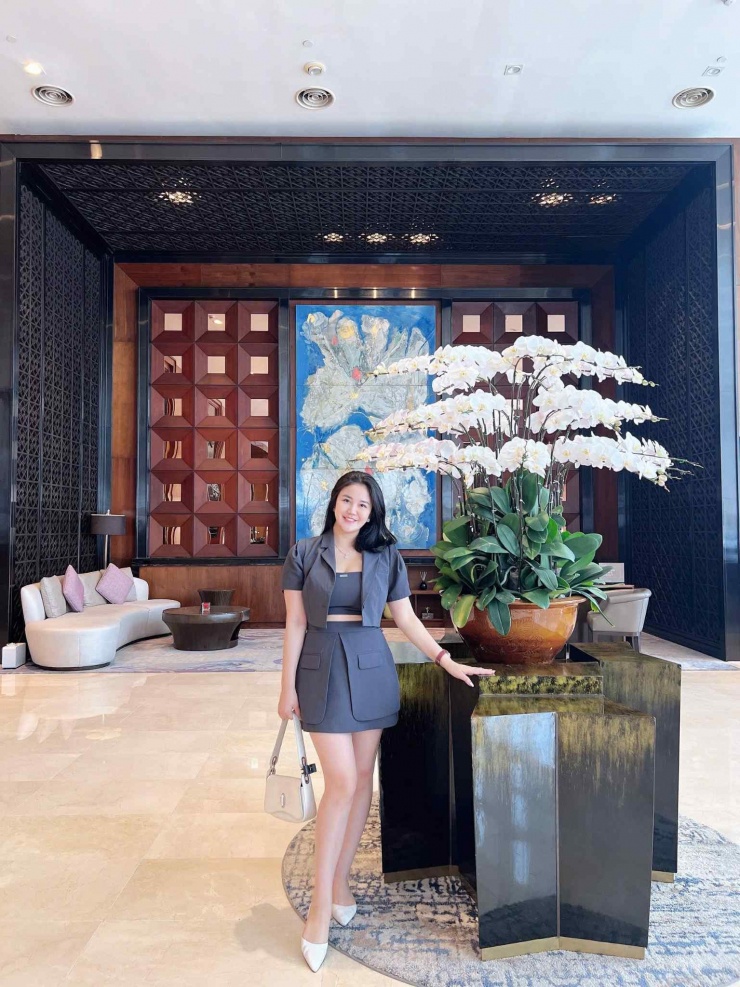 Chị Thảo - người phụ nữ được nam tài xế hỗ trợ kịp thời trong cơn giông chiều 19/7