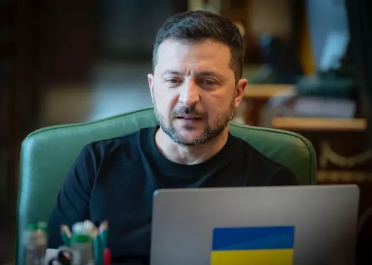 Tổng thống Ukraine Volodymyr Zelensky. Ảnh: TELEGRAM