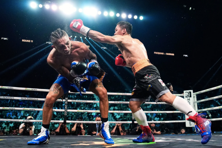 Tái xuất võ đài ở tuổi 46, huyền thoại Pacquiao khẳng định: &#39;Tôi nghĩ mình thắng&#39; - 1