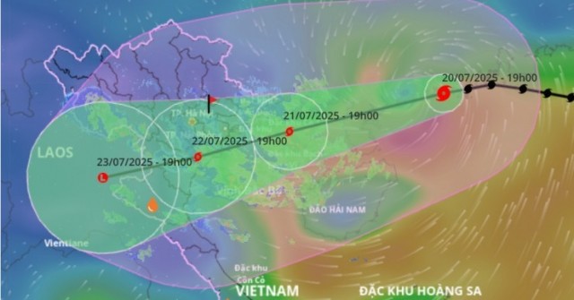 Bão mạnh trở lại trên vịnh Bắc Bộ, dự báo cực k...