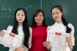 Cặp song sinh vùng cao Nghệ An cùng đạt điểm cao khối C, quyết tâm đổi đời bằng con chữ
