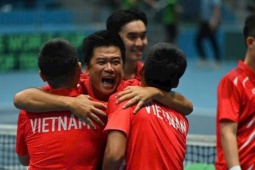 VĐV quê Lâm Đồng giúp tuyển quần vợt Việt Nam trụ hạng Davis Cup