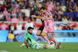 Video bóng đá New York Red Bulls - Inter Miami: Messi chói sáng, đại tiệc 6 bàn (MLS)