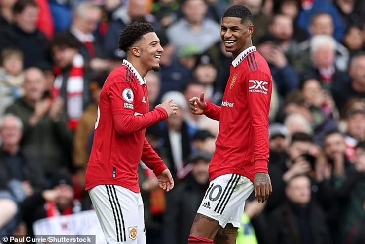 Sancho và Rashford bị loại khỏi đội 1 của MU