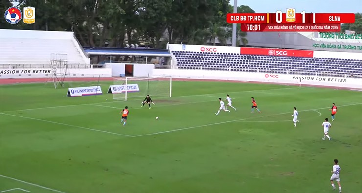 Quang Khôi gỡ hoà cho&nbsp;U21 TP.HCM