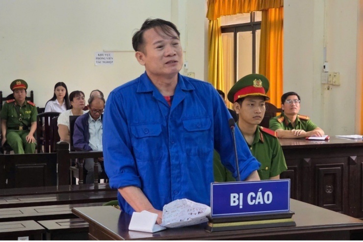 Phạm Thế Giáp lĩnh án chung thân. Ảnh: Văn Vũ.