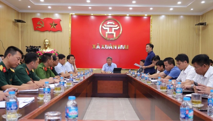 Toàn cảnh buổi làm việc ngày 21/7