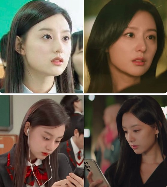 Ngày 17/7, một khán giả trên X đăng ảnh so sánh ngoại hình diễn viên Kim Ji Won thời điểm đóng 'Gia Đình Là Số Một' (năm 2011 - ảnh trái) và khi đóng 'Queen Of Tears', năm 2024, ảnh phải. Các bình luận khen ngợi sự trẻ trung không đổi của cô theo thời gian, gọi cô là 'ma cà rồng', 'mỹ nhân không tuổi', 'không hề già đi'... Bài đăng trên X nhận hàng trăm nghìn lượt bình luận và yêu thích.