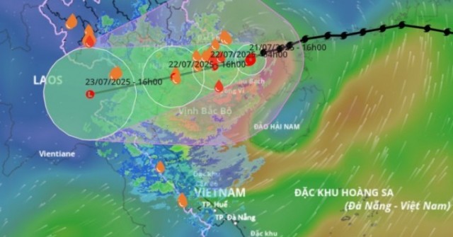 Bão số 3 tiếp tục mạnh lên, có thể giật cấp 14 ...