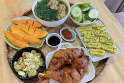 Những mâm cơm nhà  " gây nghiện "  khiến chồng con hết lời khen ngợi