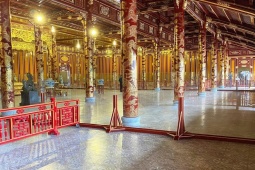 Huế lắp hệ thống bảo vệ chưa từng có ở điện Thái Hòa