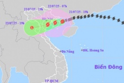 Điều nguy hiểm nếu bão số 3 Wipha di chuyển chậm và ở lâu trên Vịnh Bắc Bộ