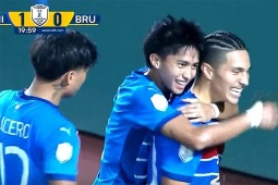 Video bóng đá U23 Philippines - U23 Brunei: Chiến thắng nhẹ nhàng, chờ tấm vé vớt (U23 Đông Nam Á)