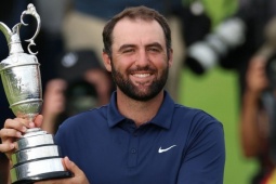 Scottie Scheffler đăng quang lịch sử ở The Open 2025