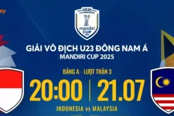 Nhận định U23 Indonesia vs U23 Malaysia, 20h00 ngày 21/7: Phá dớp