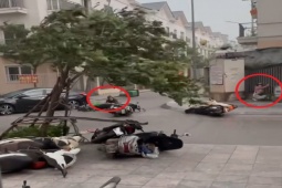Các lưu ý sinh tồn khi chạy xe máy trong lúc gió lớn xảy ra